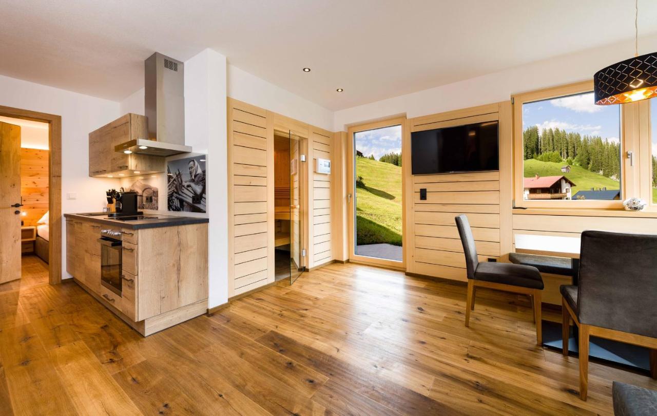 Bildegg Appartements Warth  المظهر الخارجي الصورة